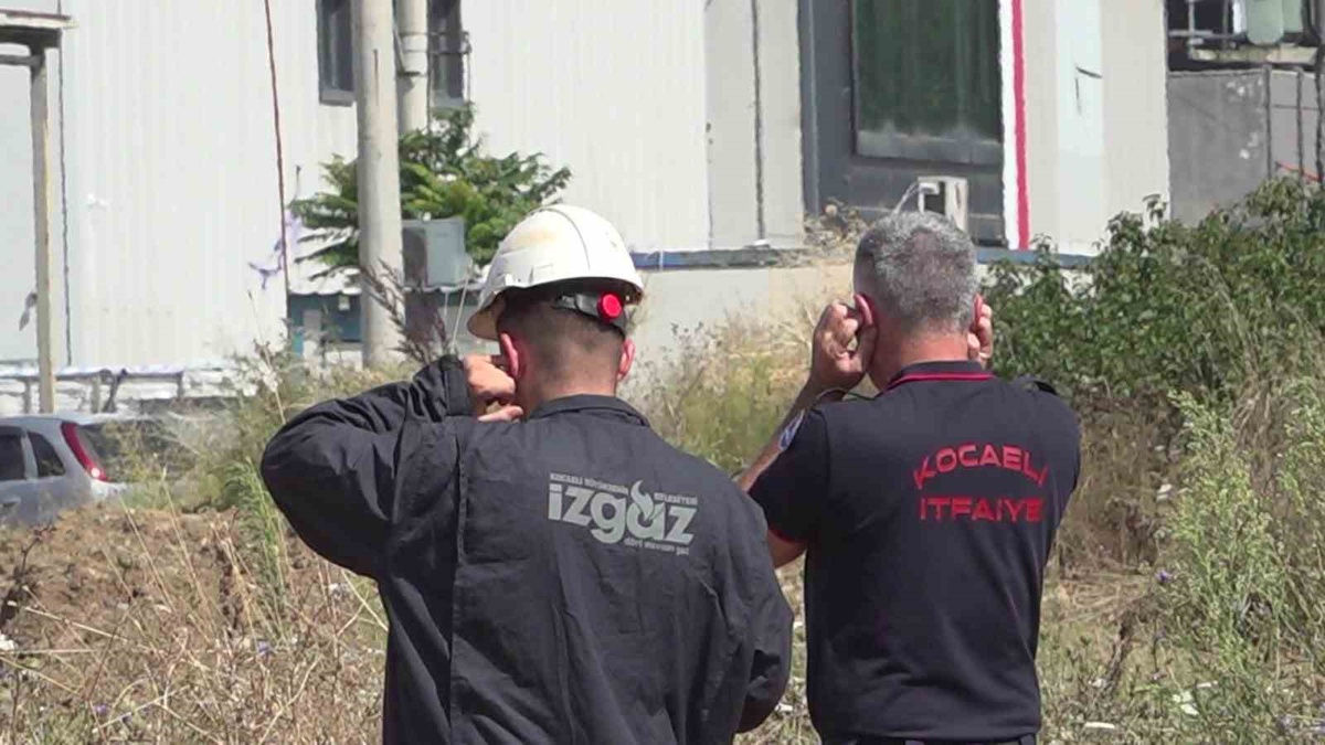 Başiskele\'de Doğal Gaz Paniği
