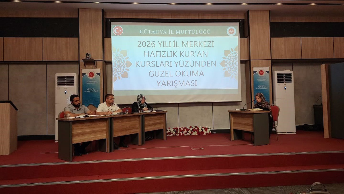 Kütahya\'da Kur\'an Okuma Yarışması Düzenlendi