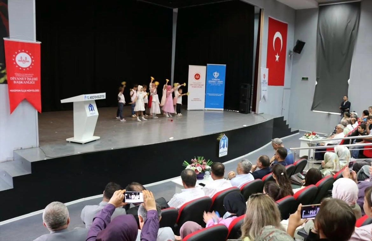 Merzifon\'da Yaz Kur\'an Kursu Kapanış Programı