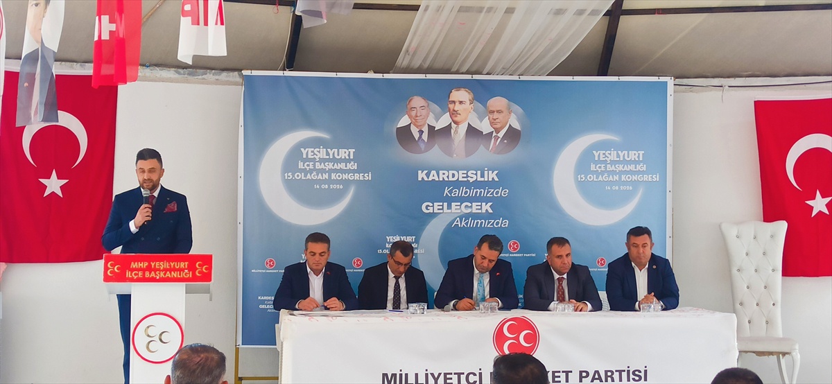 MHP Yeşilyurt\'ta Nuri Aydoğan Başkana Seçildi