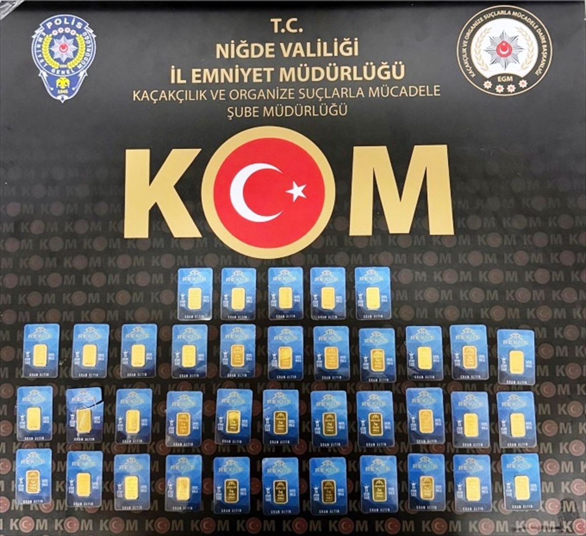 Niğde\'de Sahte Altın Operasyonu