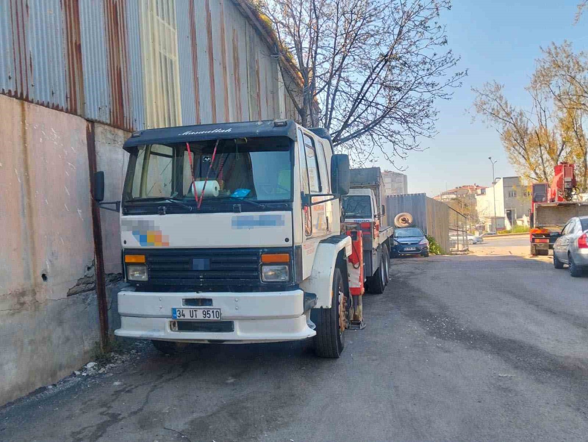 Ters İstikamette Vinç Kullanan Sürücüye Ceza