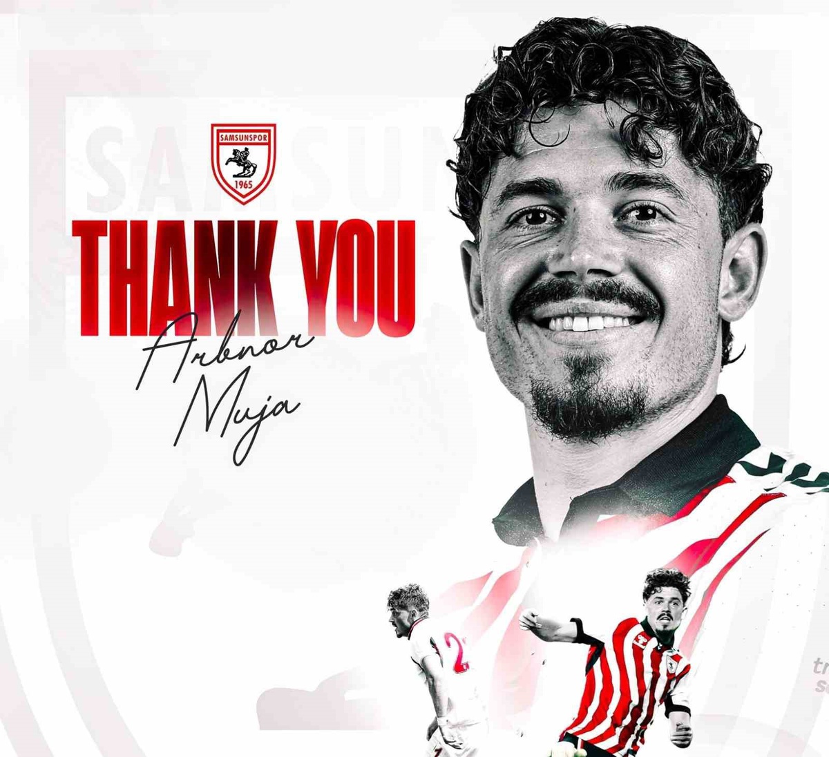 Samsunspor\'da Muja ile Yollar Ayrıldı