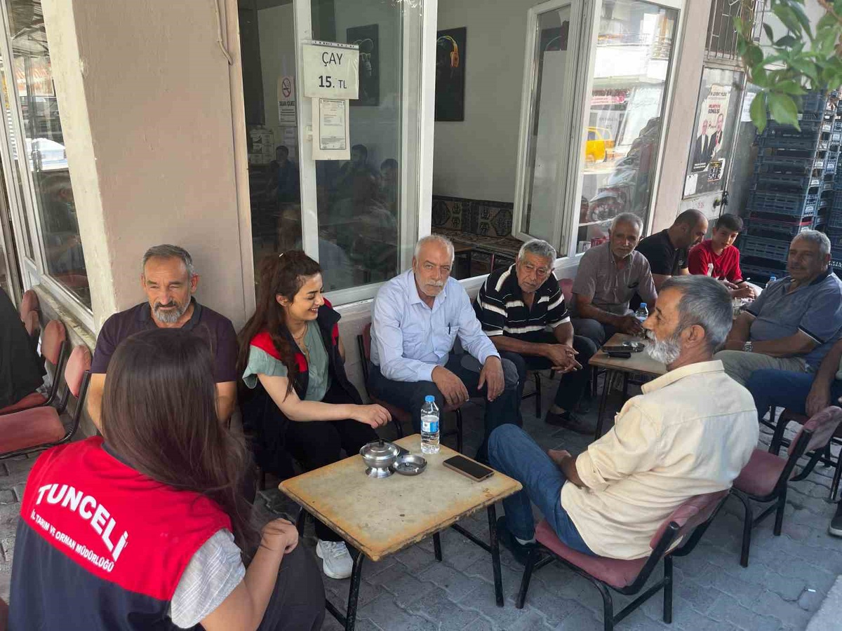 Çemişgezek\'te Üreticilere Bilgilendirme