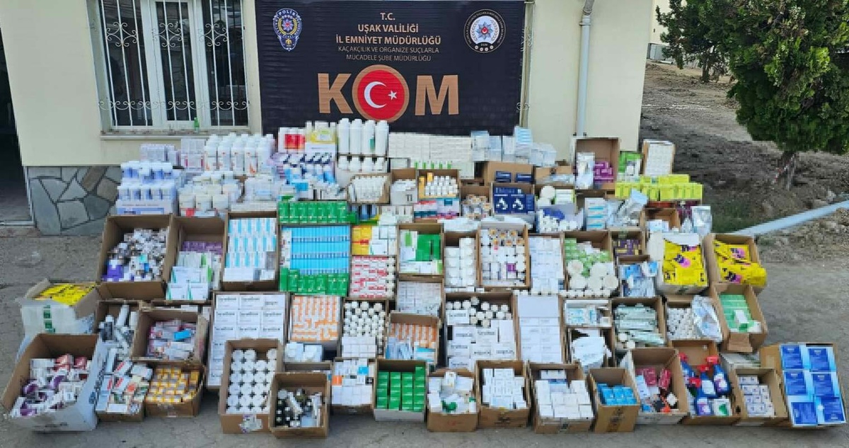 Uşak\'ta Tarihi Geçmiş Hayvansal İlaç Operasyonu