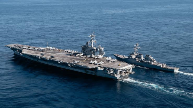 USS Abraham Lincoln'ün yerine USS George Washington Orta Doğu'ya geliyor