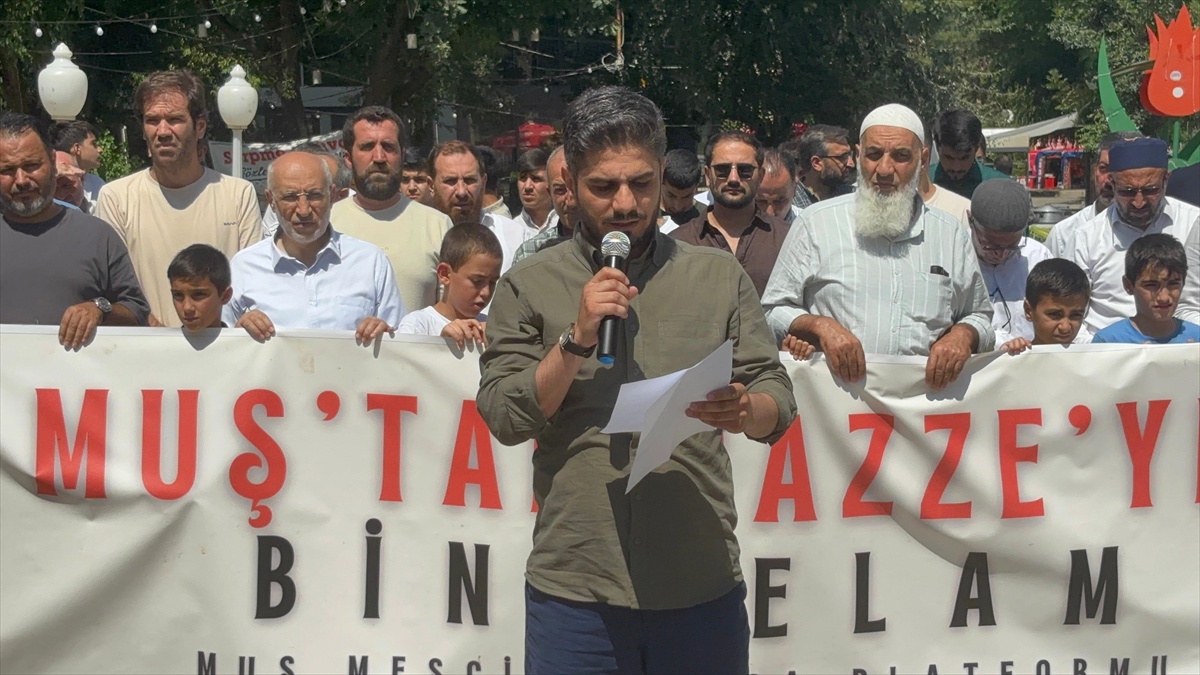 Filistin Konvoyu\'na Destek Gösterisi