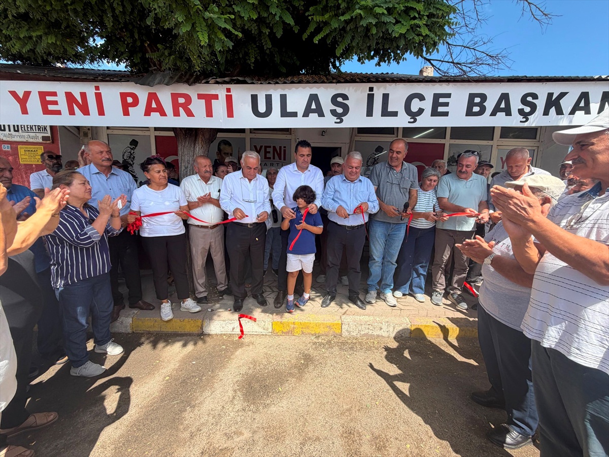 Yeni Parti Ulaş İlçe Binası Açıldı