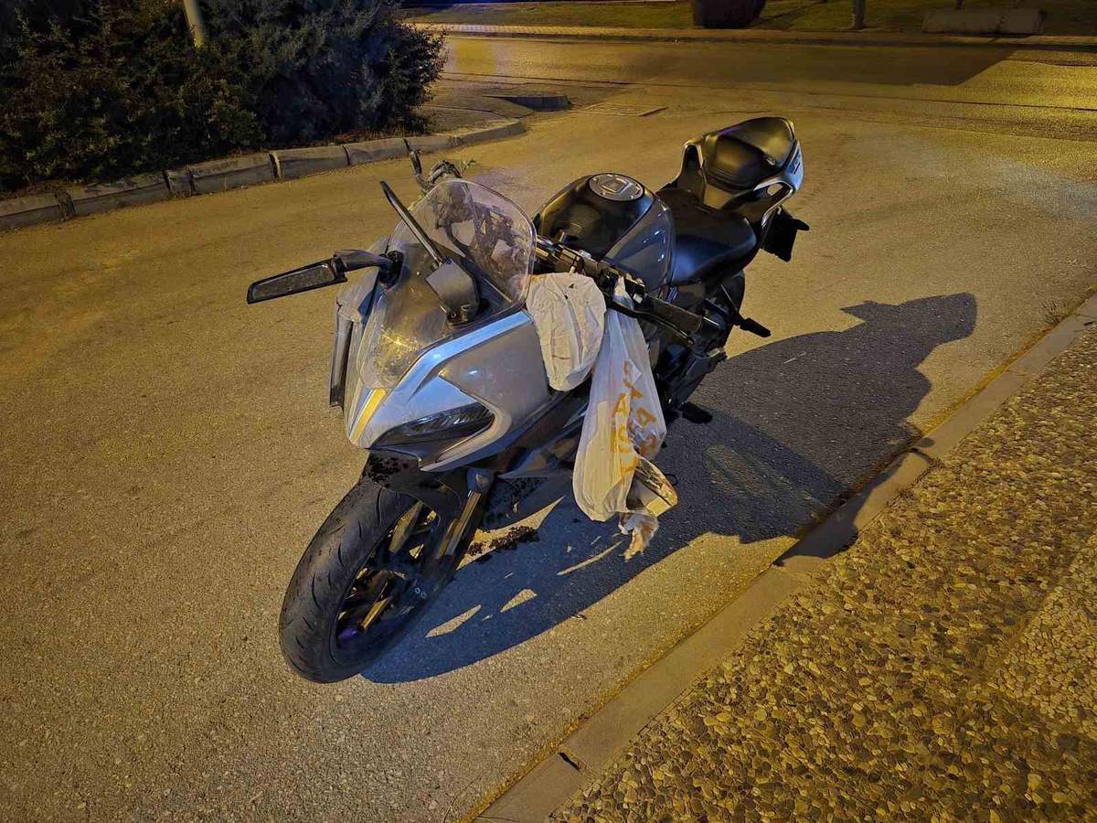 Alkollü Sürücü Motosiklet Kazasında Yaralandı