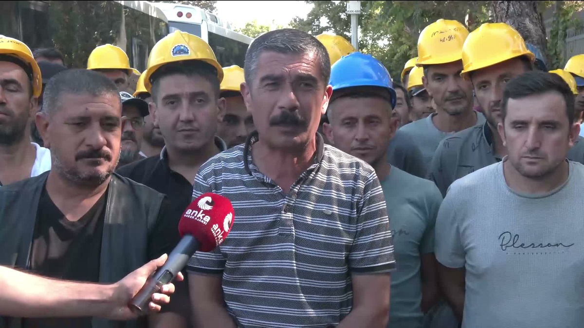 Madenciler Hakları İçin Eylemde
