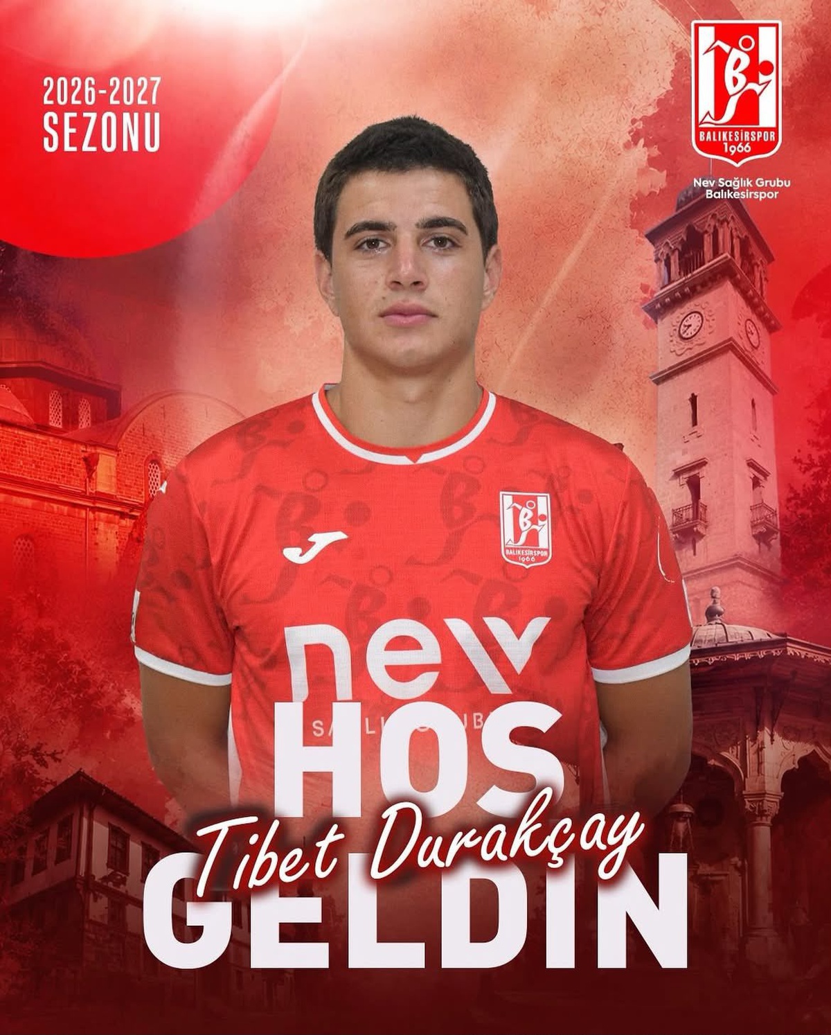 Balıkesirspor Tibet Durakçay\'ı Transfer Etti