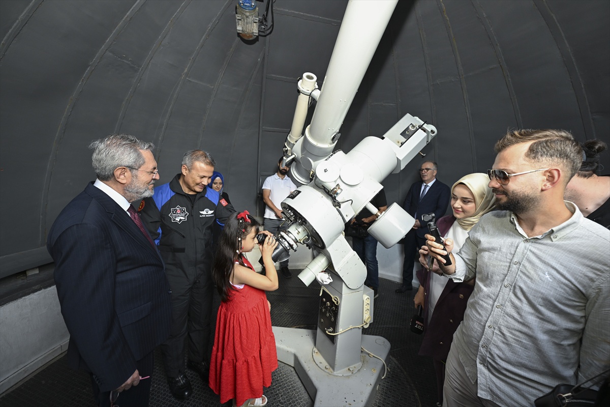 Küçük Astronot Adayı Fatma Zehra\'nın Hayali Gerçekleşti