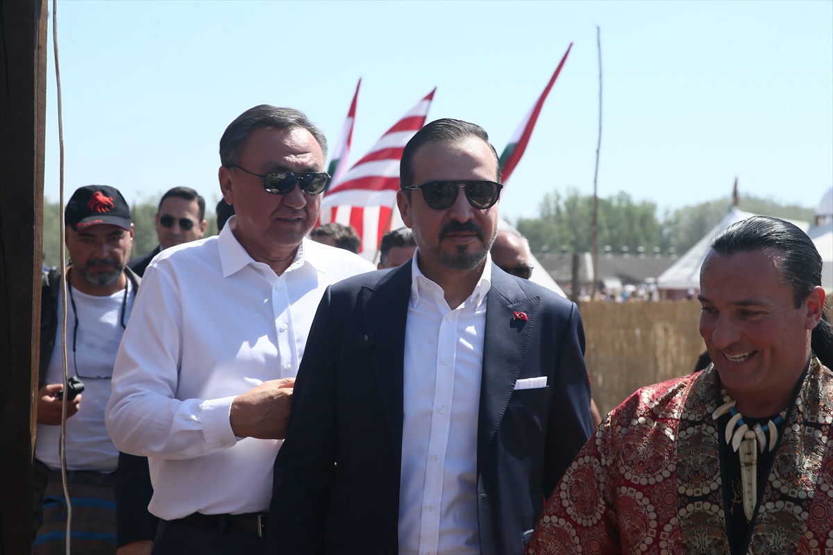 Hun Türk Çadırı Yoğun İlgiyi Üzerine Topladı