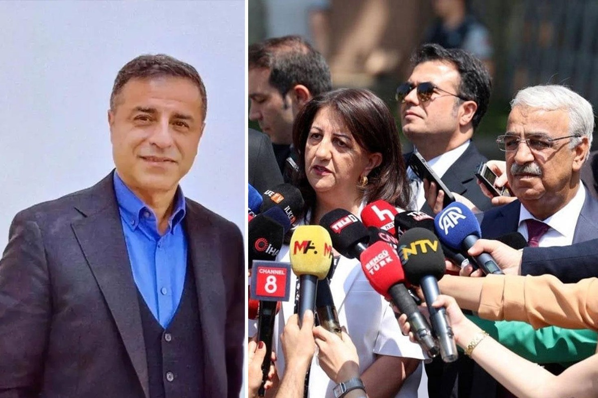 DEM Parti İmralı Heyeti, Demirtaş ve Mızraklı\'yı ziyaret etti: Tüm tarafların üzerine düşeni yapacaklarına inandıklarını belirtti