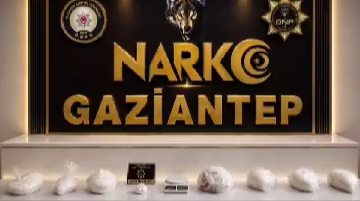 Gaziantep\'te Uyuşturucu Operasyonu