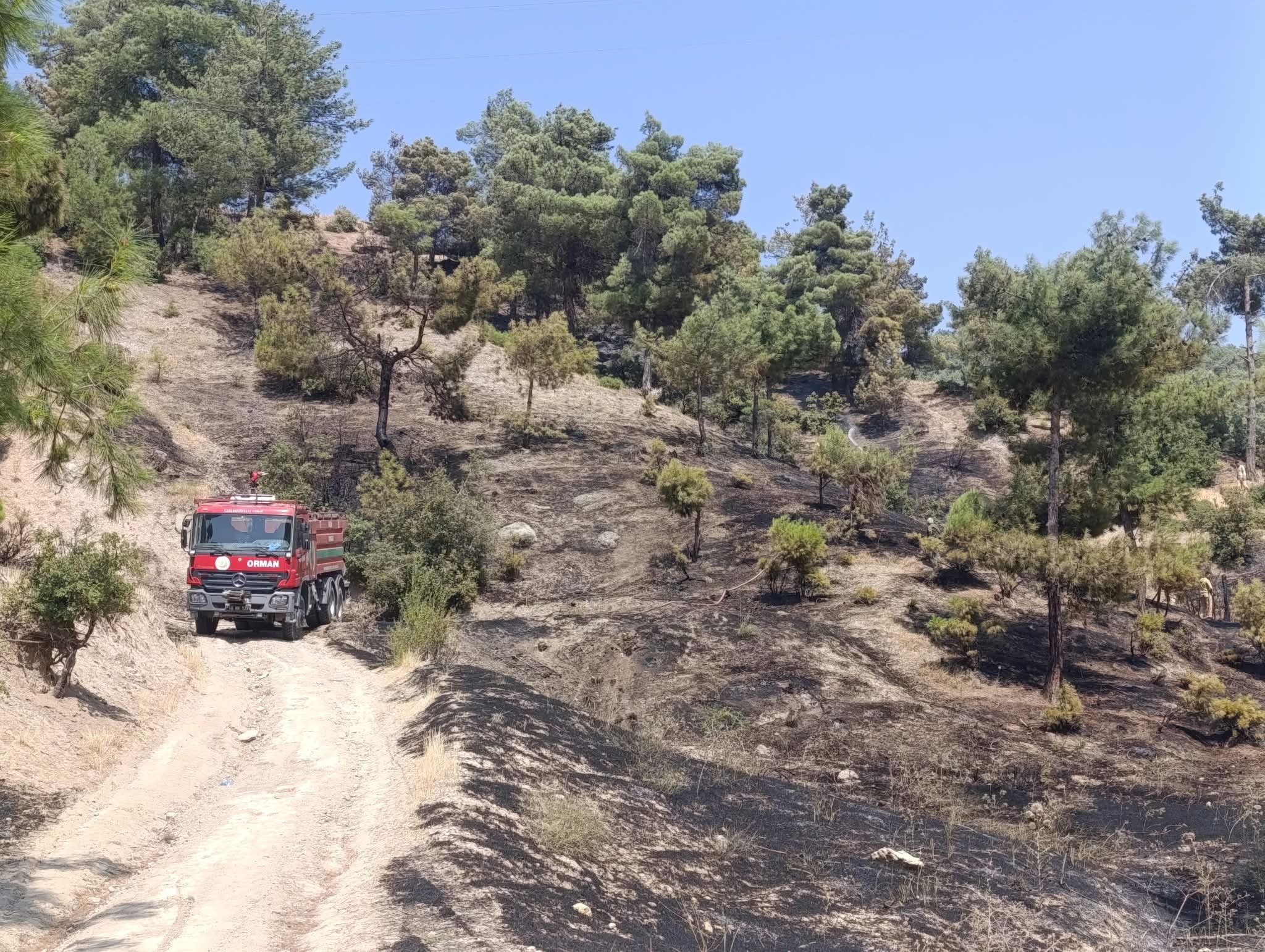 Kılavuzlu Mahallesi'nde Yangın