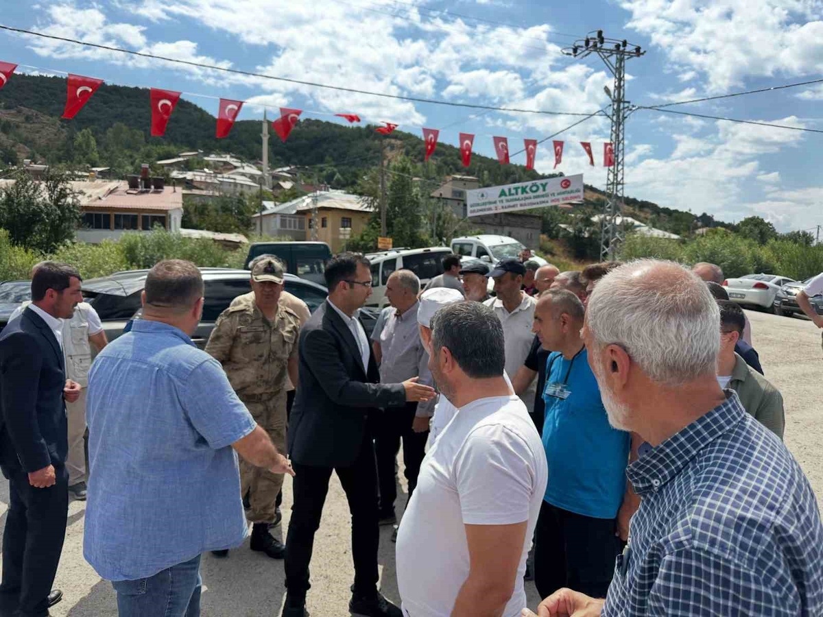 Kaymakam Taşkıran Köyleri Ziyaret Etti