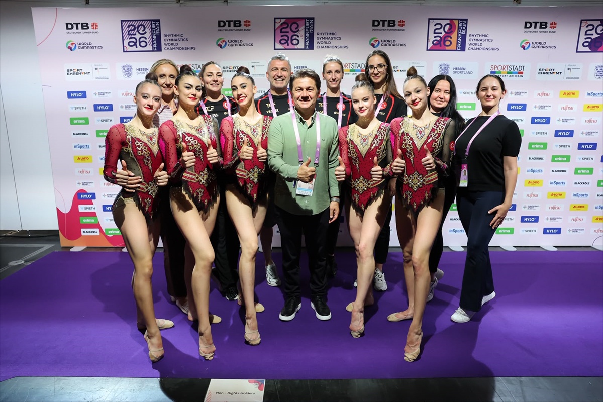 Ritmik Cimnastik Takımımızdan Olimpiyat Kotası