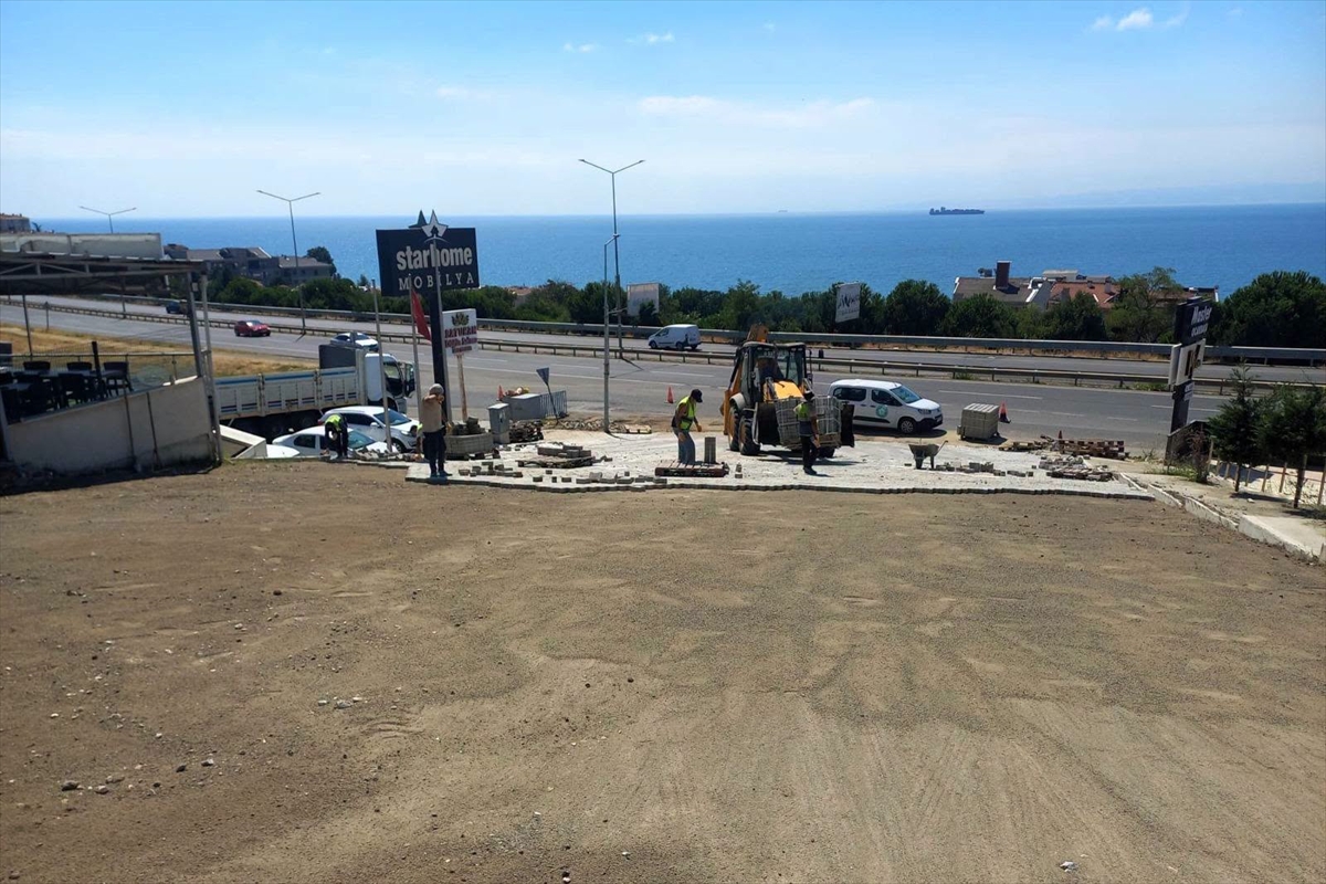 Süleymanpaşa\'da Yol Çalışmaları Devam Ediyor