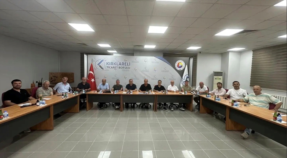 Kırklareli Ticaret Borsası Toplantısı Yapıldı