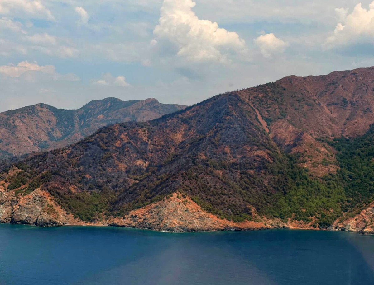 Marmaris\'teki Orman Yangını Kontrol Altında