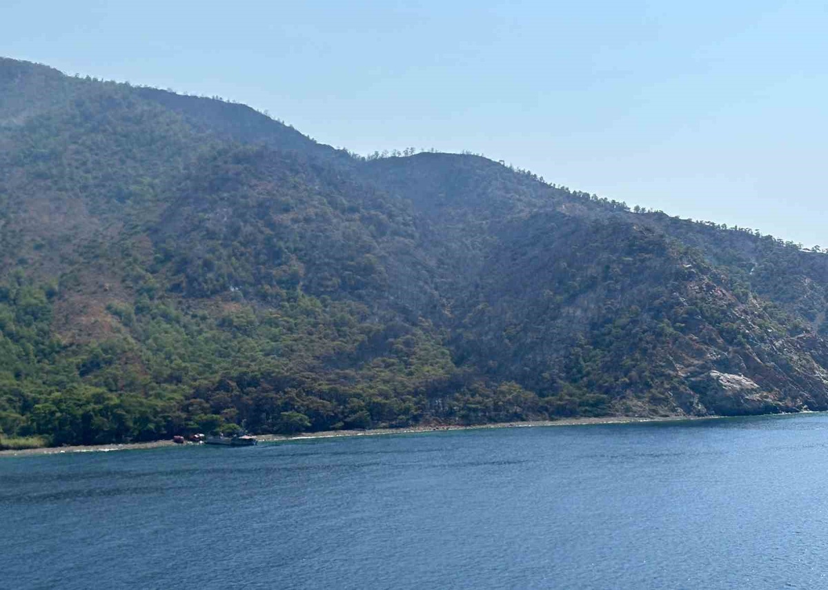 Marmaris\'teki Orman Yangını Kontrol Altına Alındı