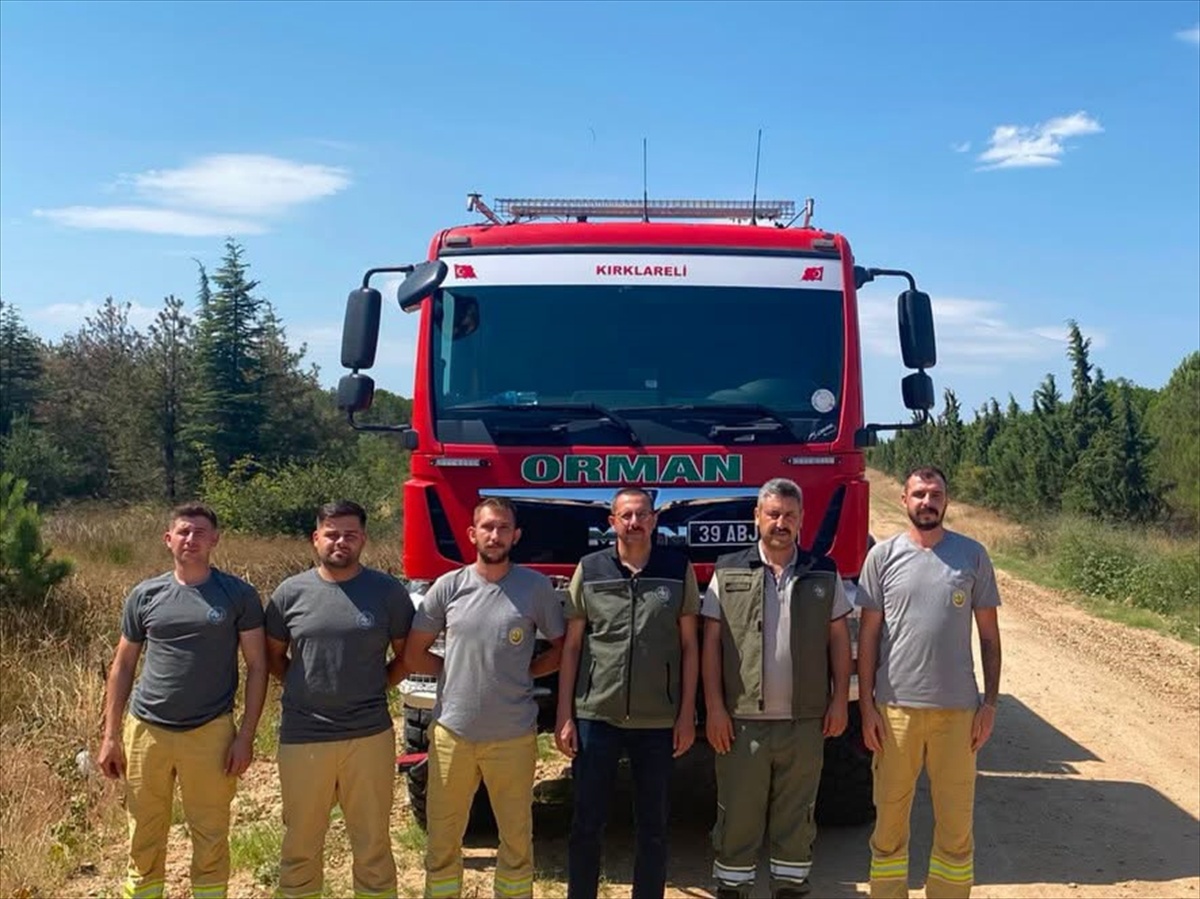 Kaymakam Özderin Orman Yangınlarını Denetledi