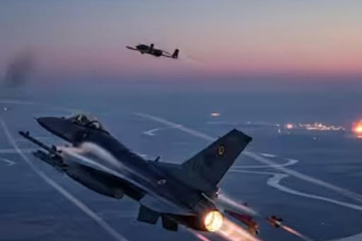 Romanya hava sahasına giren İHA\'yı NATO F-18\'leri düşürdü