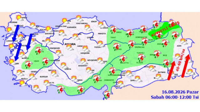 Pazar planları suya düştü! Yurt genelinde sağanak uyarısı