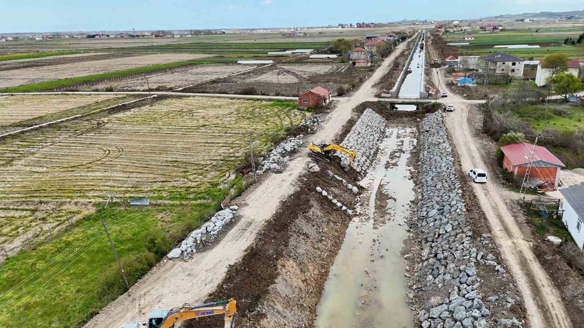 Bafra Ovası Sulama Projesi İlerliyor