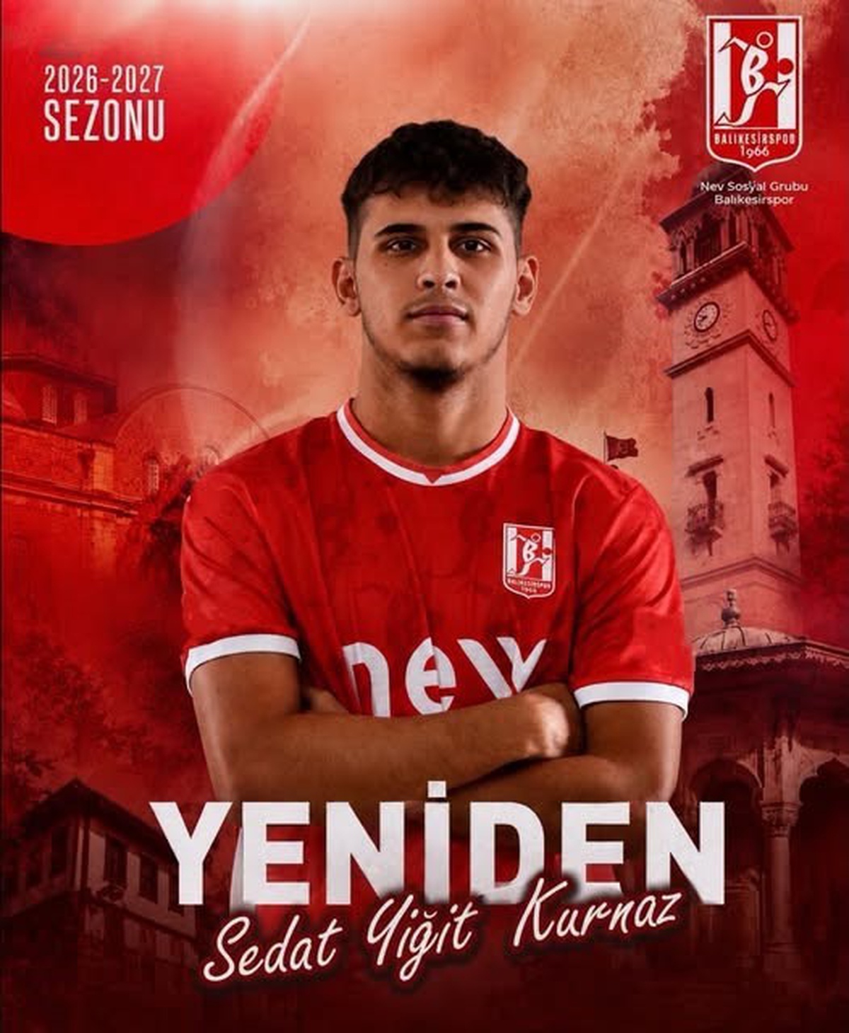 Balıkesirspor, Sedat Yiğit Kurnaz ile sözleşme yeniledi