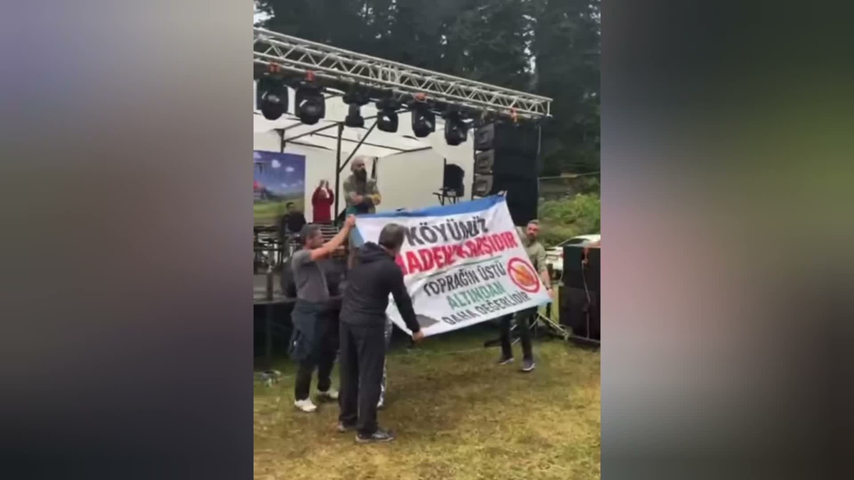 Şavşat\'ta Maden İstemiyoruz