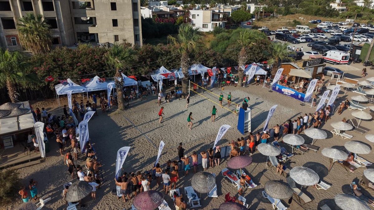 Bodrum Plaj Voleybolu Şenliği Sona Erdi