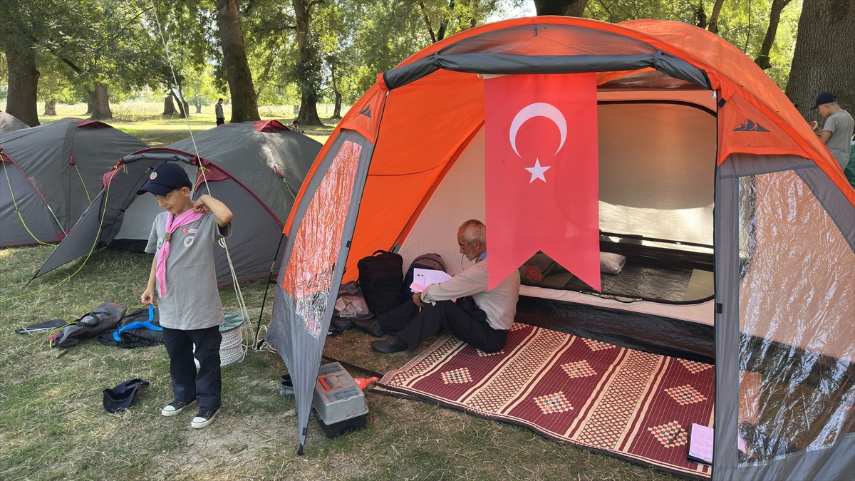 Düzce\'de İzci Kampı: Doğada 3 Günlük Macera