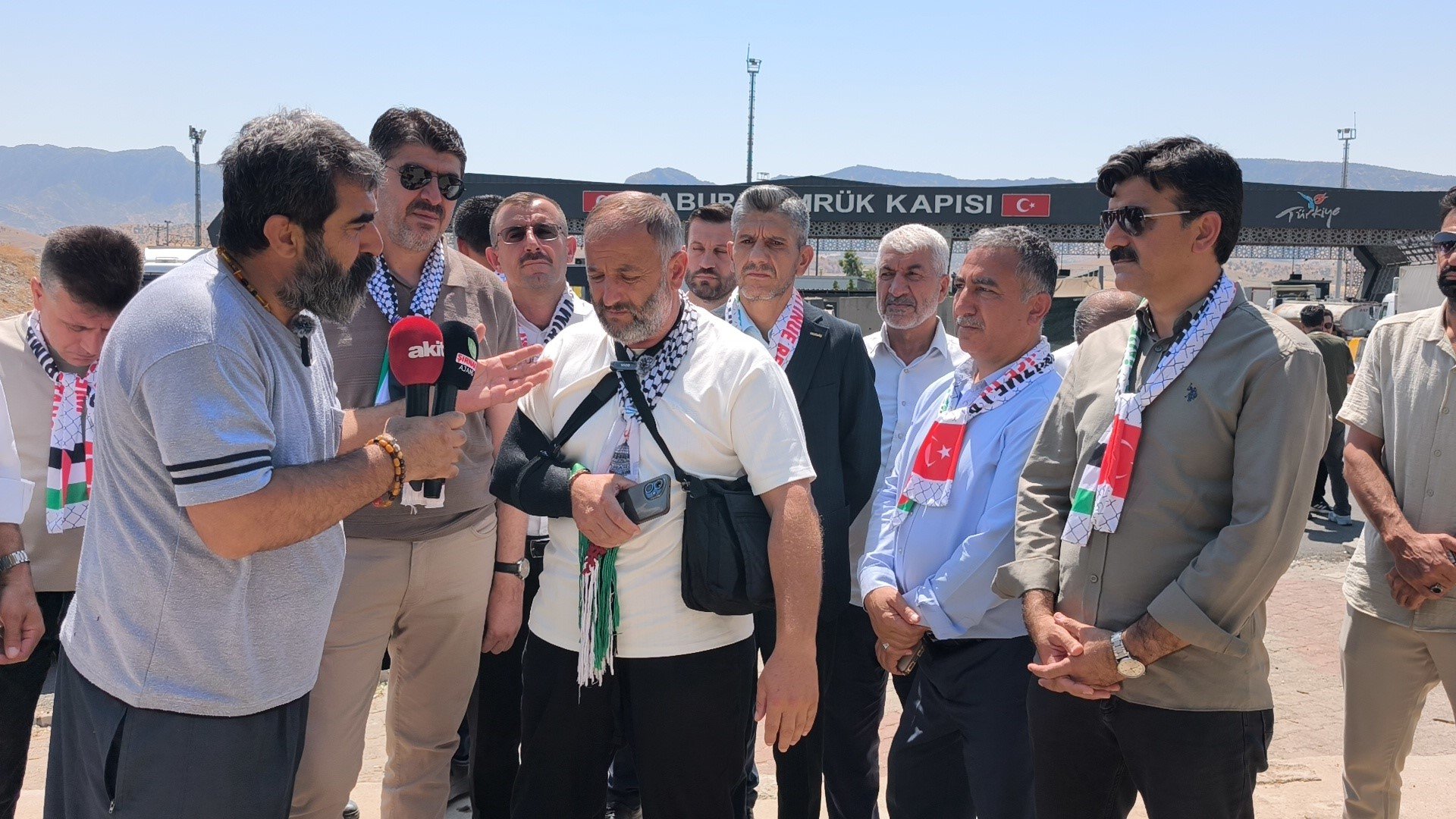 Filistin Konvoyu Eylemlerini Sonlandırdı
