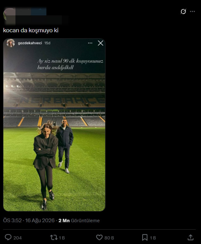 İrfan Can Kahveci'nin eşinin paylaşımına olay yorum