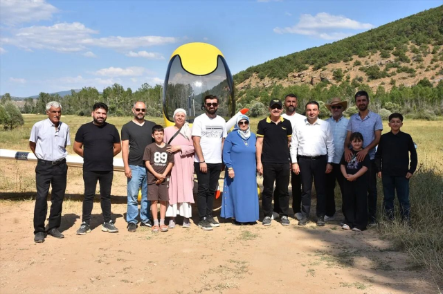 İş insanı Orhan Ünsal, özel uçağıyla <a class='keyword-sd' href='/gumushane/' title='Gümüşhane'>Gümüşhane</a>'nin <a class='keyword-sd' href='/siran/' title='Şiran'>Şiran</a> ilçesine bağlı Çakırkaya köyünden Ankara'ya hareket etti.