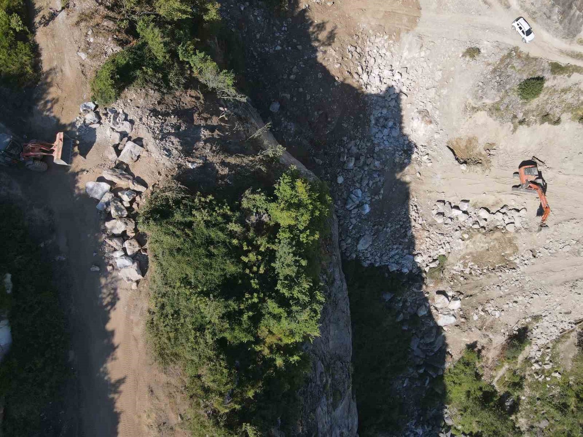 Kastamonu\'da Sel Sonrası Yol Onarımları