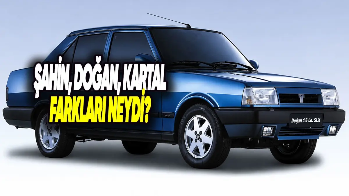 Tofaş\'ın Efsane Üçlüsü: Şahin, Doğan, Kartal
