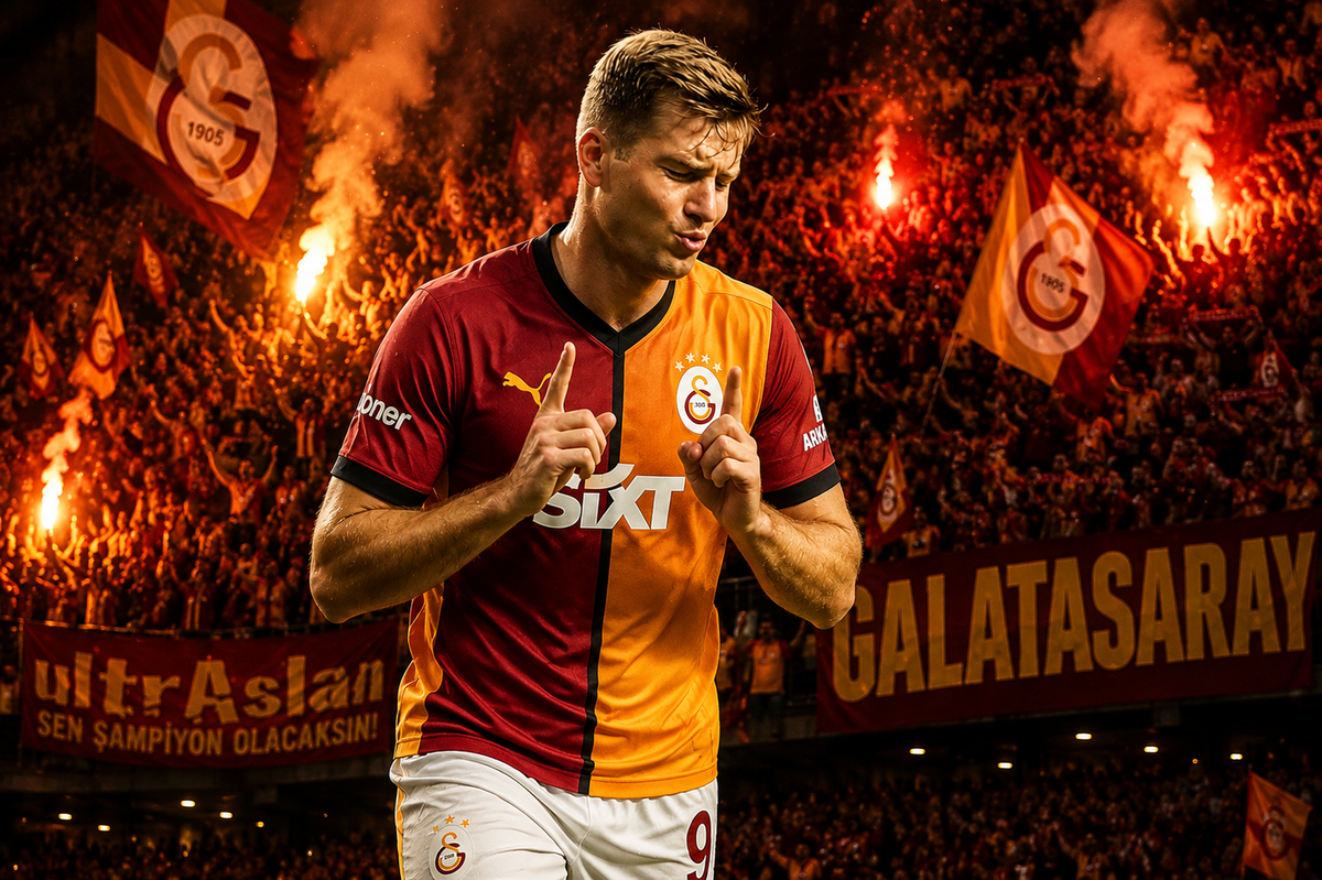Sörloth\'un Galatasaray kararını vermesi bir saniye bile sürmedi