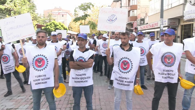 Maden işçileri günlerdir sokakta: Bu hafta ödenmezse...
