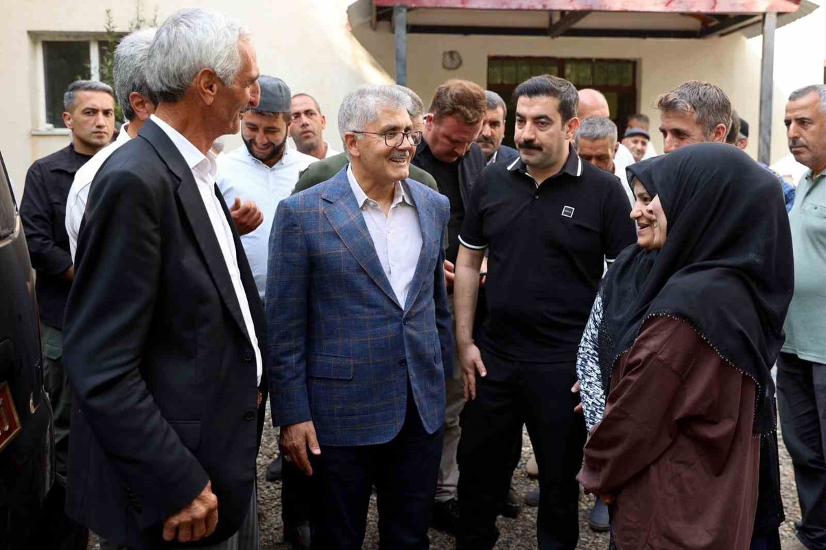 Vali Çelik, Kepçeli Köyü\'nü Ziyaret Etti
