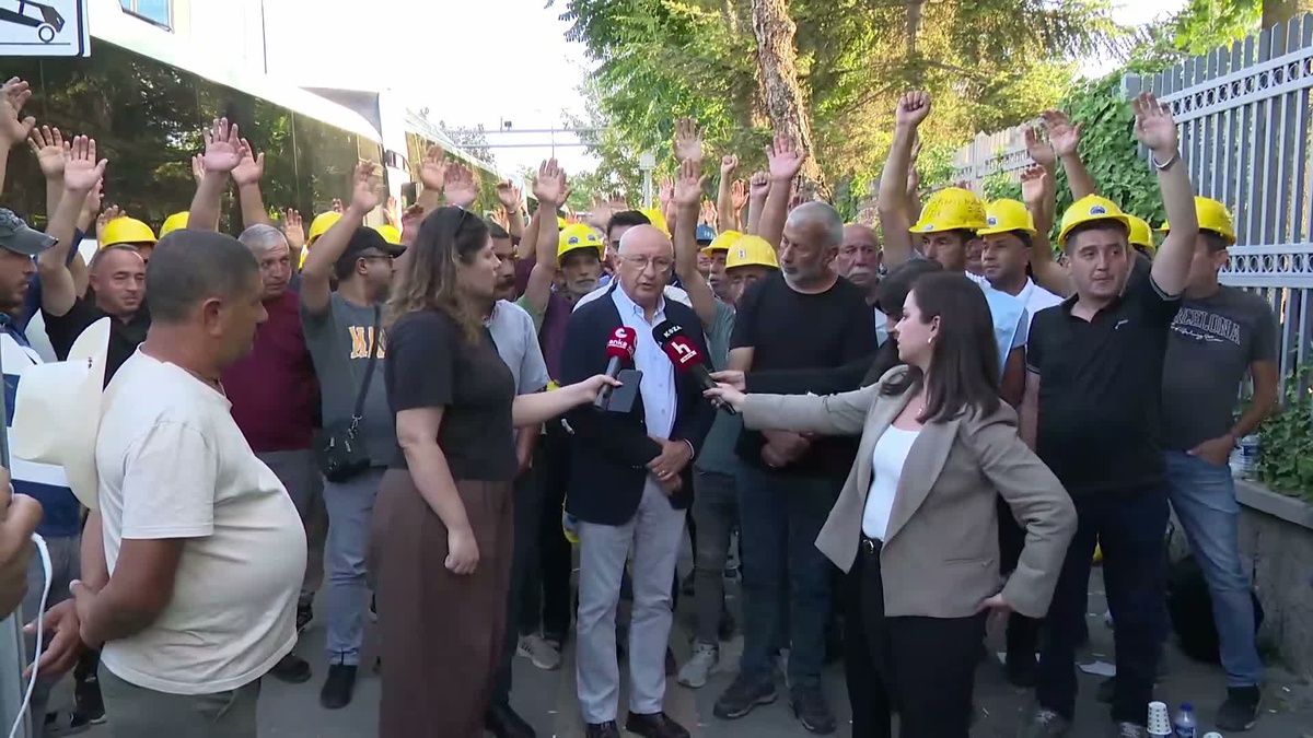 Çakırözer\'den Madencilere Destek Ziyareti