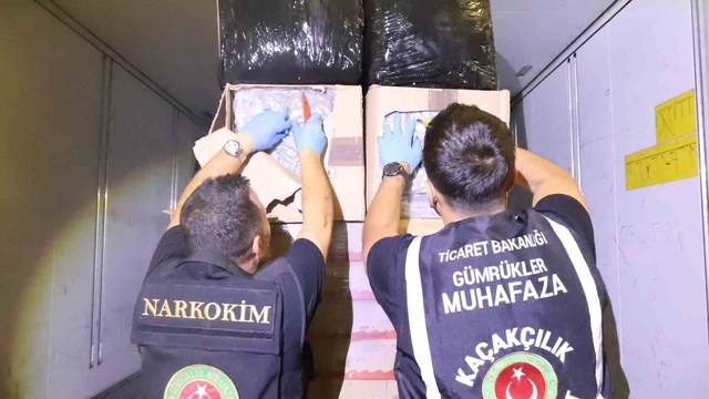 Kapıkule'de 810 Kg Esrar Ele Geçirildi