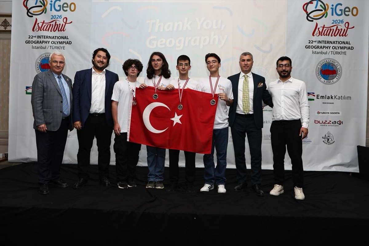 İstanbul\'da Coğrafya Olimpiyatı Sonuçlandı