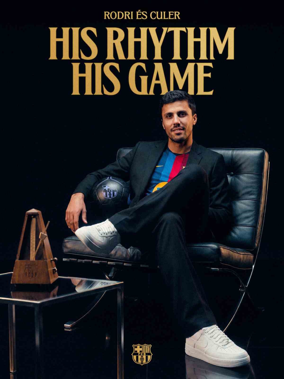 Barcelona, Rodri\'yi Kadrosuna Kattı