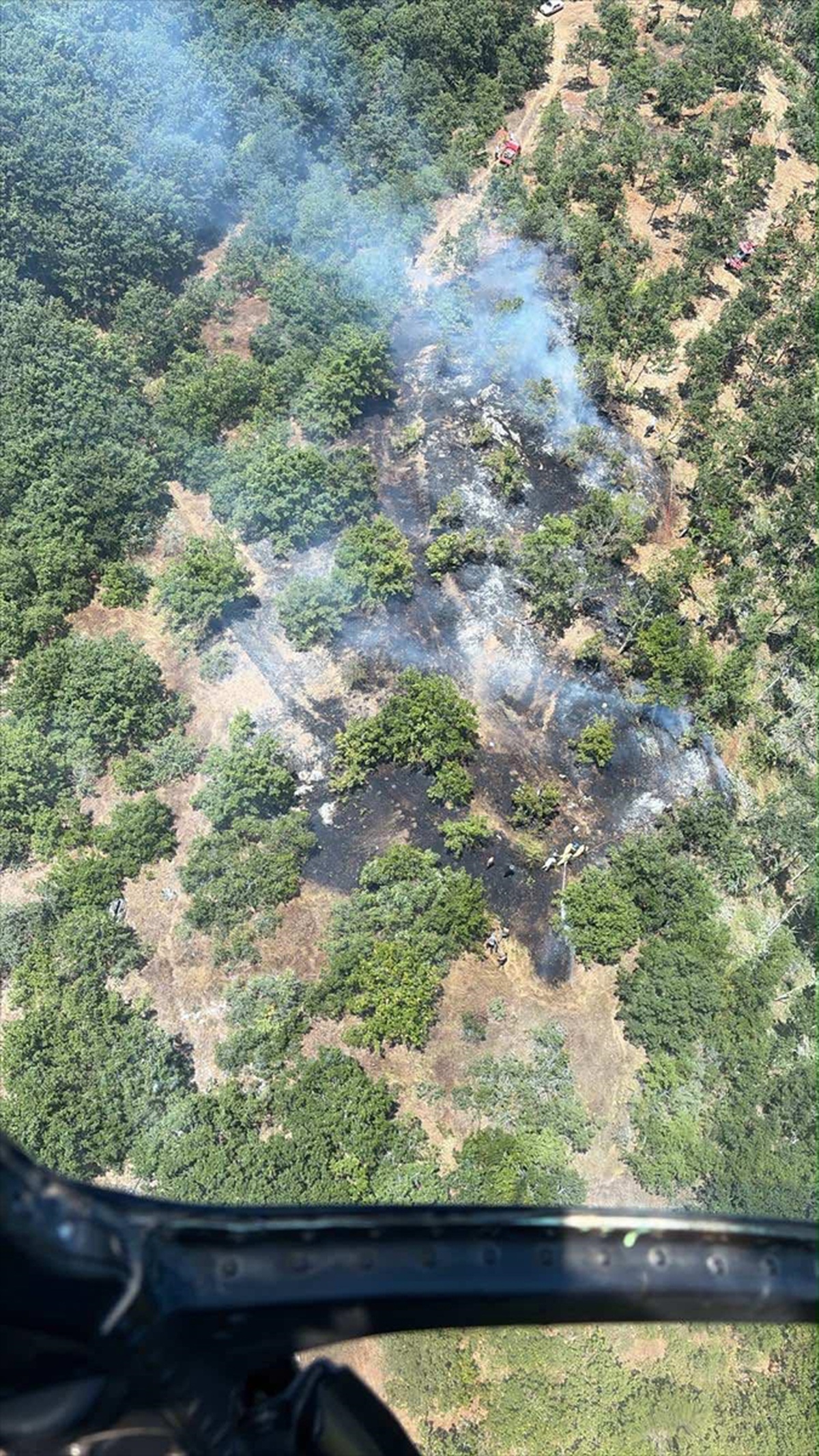 Bilecik\'te Orman Yangını Kontrol Altında