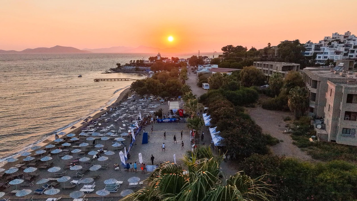 Bodrum\'da Plaj Voleybolu Şenliği Tamamlandı