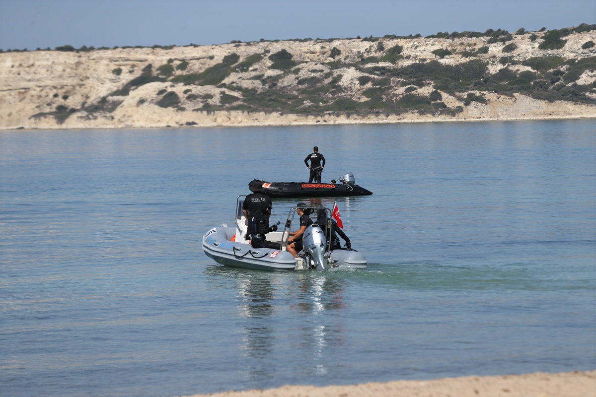 Bozcaada\'da Kaybolan Dalgıç İçin Arama Devam Ediyor