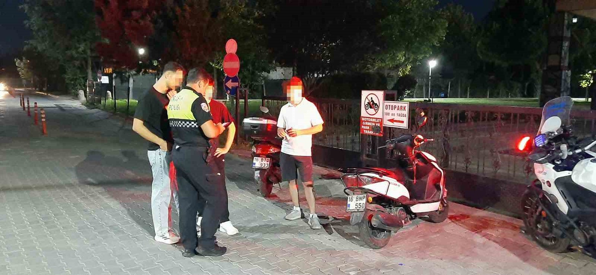 Karacabey\'de Motosiklet Denetimi